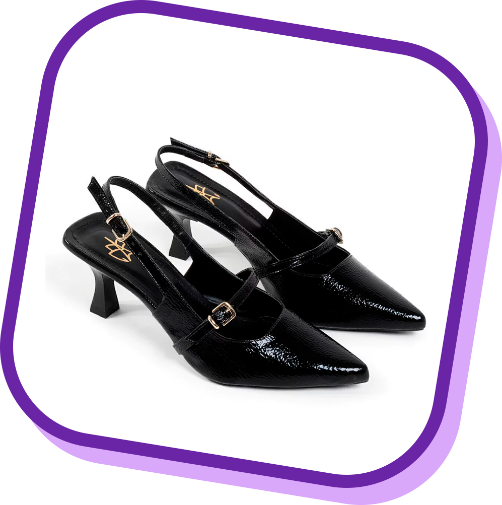 Scarpins slingback
