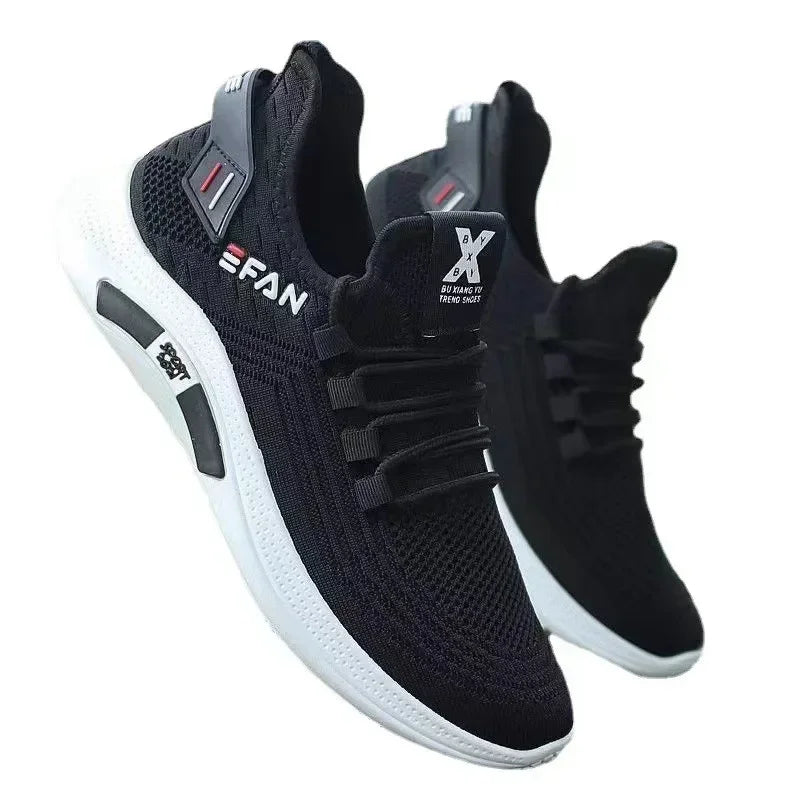 Tênis Branco Lace Up Running