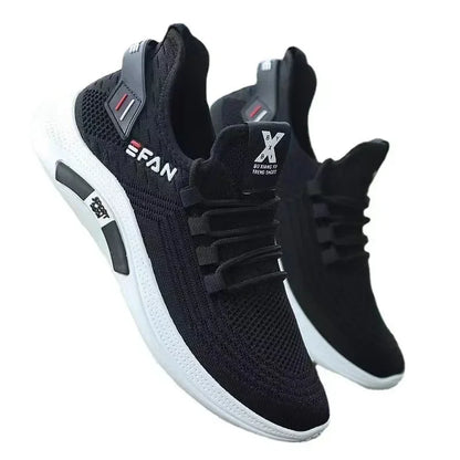 Tênis Branco Lace Up Running