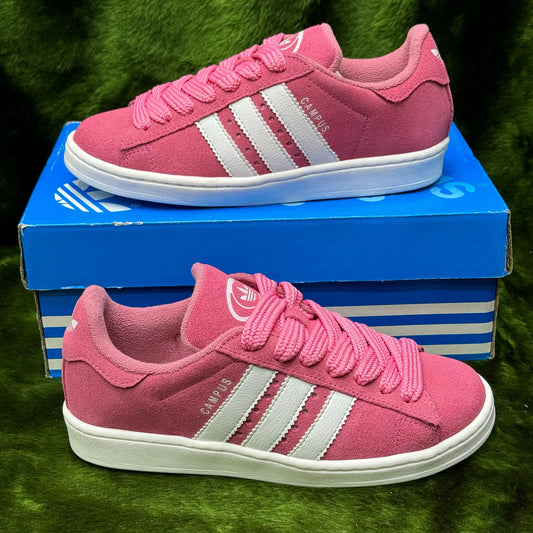 Tênis Casual Camurça Rosa Pink